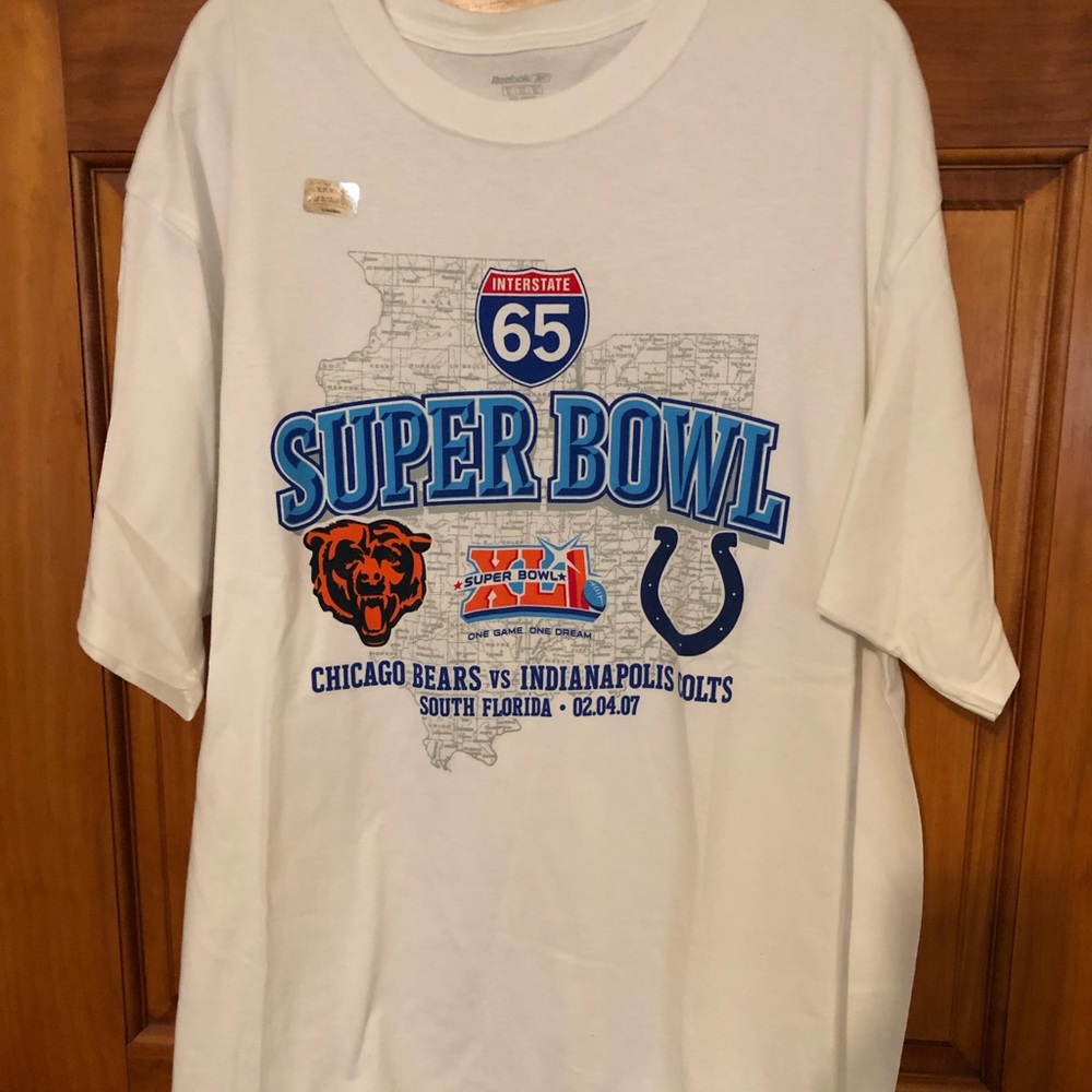 2007 Super Bowl T-shirt